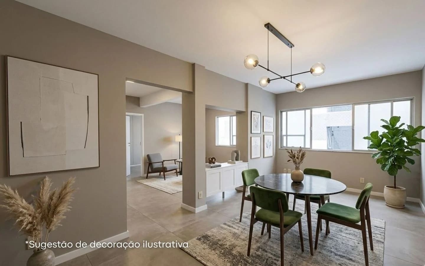 Elegância discreta na Lagoa, com vista serena e endereço prestigiado